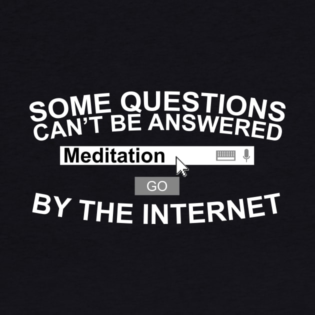 Some Questions Can't Be Answered By The Internet by thingsandthings